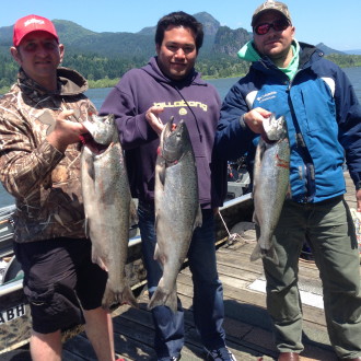 Hot Summer Chinook Fishing